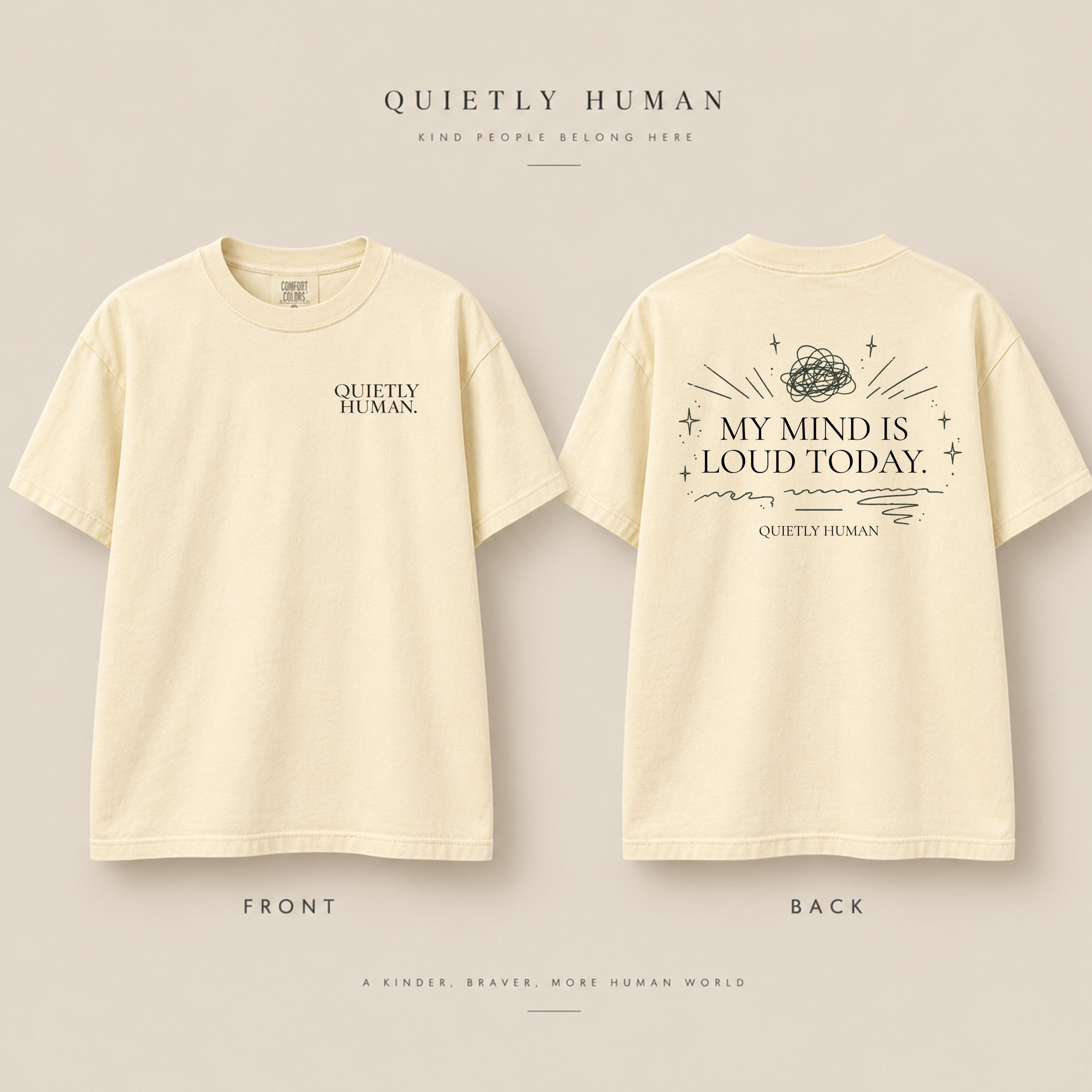 My Mind Is Loud Today Tee