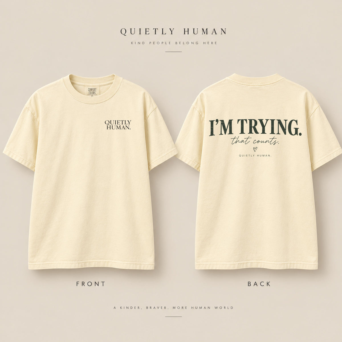 I’m Trying. That Counts. Tee